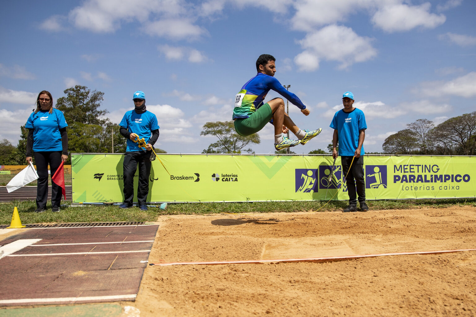 Meeting Paralímpico Loterias Caixa reúne 250 atletas de atletismo