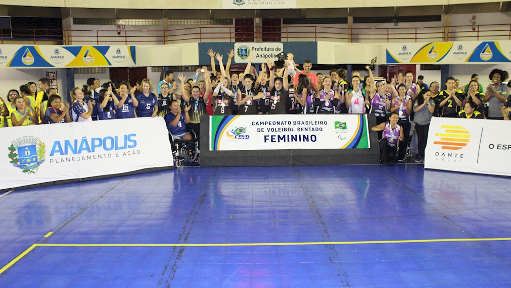 Sesi-SP conquista Campeonato Brasileiro feminino de vôlei sentado