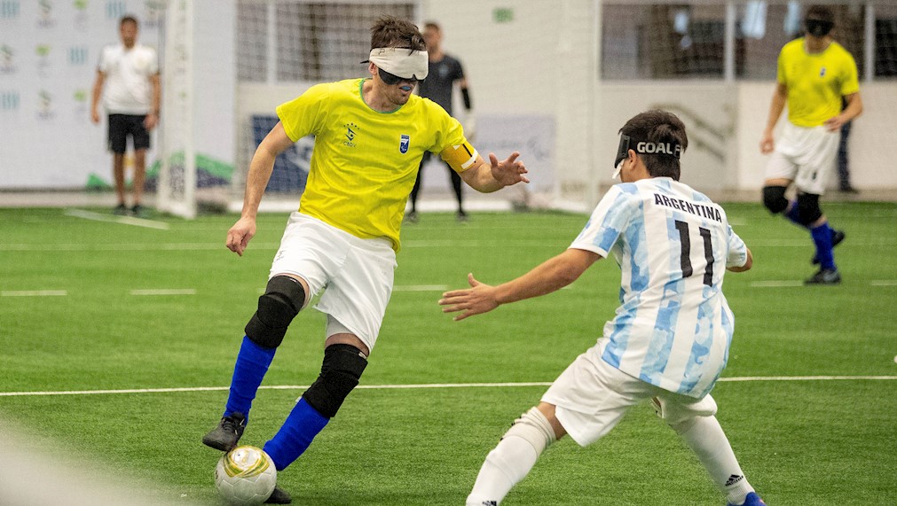 Seleção Brasileira de futebol de cegos tem adversários definidos