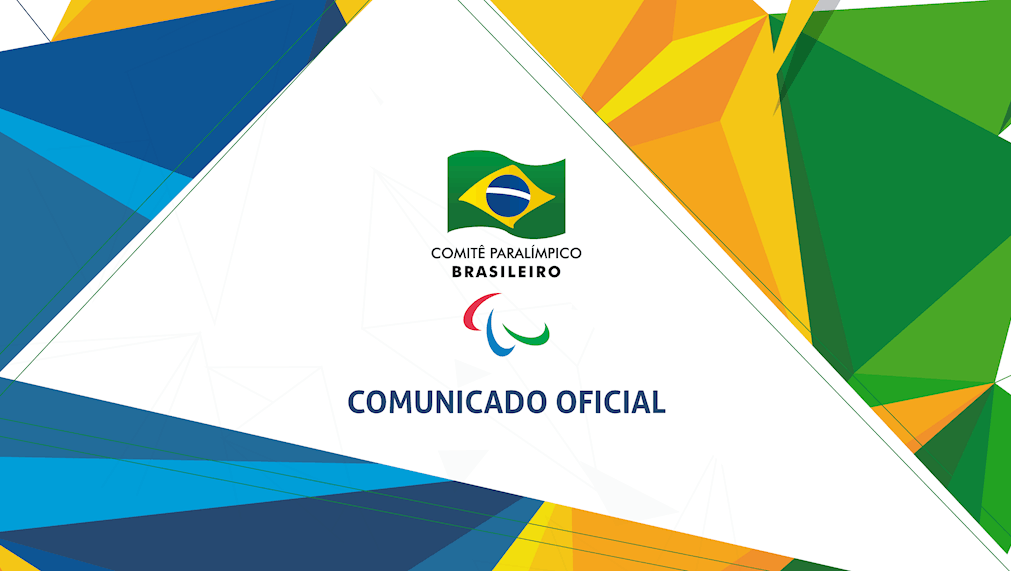 Com o adiamento - Comitê Paralímpico Brasileiro - CPB