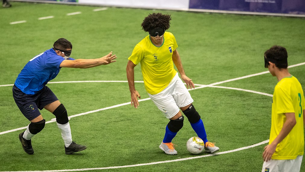 Seleção Brasileira de futebol de cegos tem adversários definidos