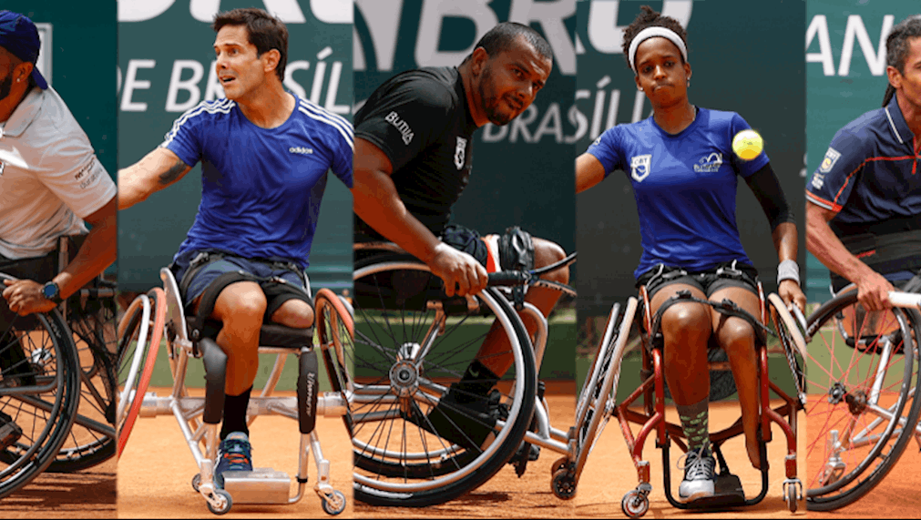 Nas Paralimpíadas, Brasil terá oito atletas no tênis em cadeira de